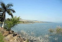 галилейское море - озеро кинерет - восточная часть нижней галилеи